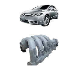 Coletor Admissao Honda Civic 1.8 2007 2008 2009 2010 2011