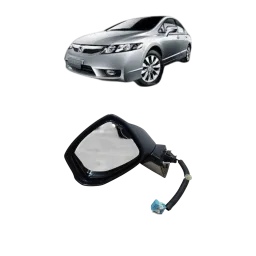 Retrovisor Esquerdo Civic 2007 2008 2009 2010 2011