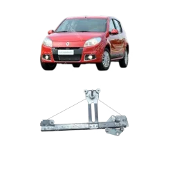 Máquina Vidro Traseira Esquerda Renault 2008 2009 A 2014