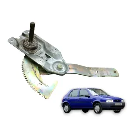 Máquina De Vidro Manual Traseira Esquerda Ford Fiesta 96/99