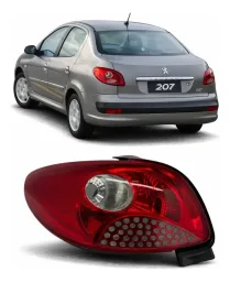 Lanterna Traseira Esquerda Peugeot 207 Passion 2009 a 2014