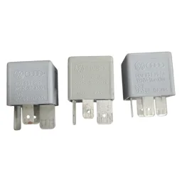 Kit 3 Rele Auxiliar Volkswagen Audi 4 Pinos Caixa Fusivel