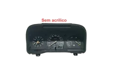 Painel Instrumento Velocimetro Logus Pointer 1992 1996 Preto