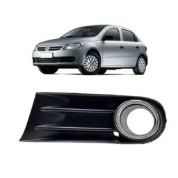 GRADE MOLDURA COM MILHA ARO CROMADO VW GOL G5 08/12 L/E