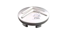 CALOTA CENTRAL DA RODA CITROEN C3 06/08 (DETALHE)