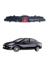 Botão Pisca Alerta/trava Peugeot 308/408 2012/15 96664398xt