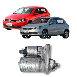 Motor Partida Gol Saveiro Polo Fox G5 G6 G7 1.0 1.6 9D Bosch