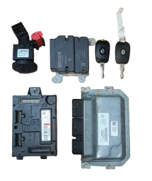 Kit Módulo Renault Oroch EXP42 1.6 16V 2016 Prata Com Chave