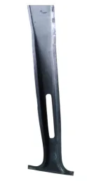 Par Moldura Coluna Cinto Acabamento L.d Fiat Uno 84-06