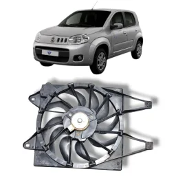 Defletor eletroventilador Fiat uno Vivace 2011 2016