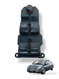 Botao Comando Vidro Eletrico Interruptor Civic 2001 a 2006