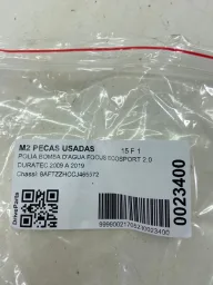 POLIA BOMBA D'AGUA FOCUS ECOSPORT 2.0 DURATEC 2009 A 2019