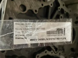 BLOCO MOTOR FH 460 6X2T 2022 460CV