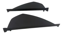 Par Moldura Lateral Capa Painel Ford Ecosport 2.0 2009 2010