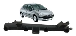 Flauta Bico Injetor Peugeot 206 1.4 2003 2004 2005
