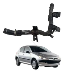 Mangueira Inferior Radiador Peugeot 206 1.4 2004 Detalhe