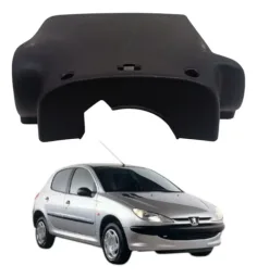 Moldura Acabamento Coluna Direcao Peugeot 206 2004 2005