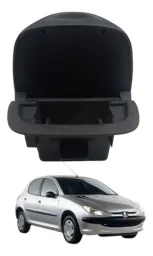 Moldura Cinzeiro Console Peugeot 206 1.4 2003 2004 20005
