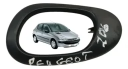 Moldura Maçaneta Interna Direita Peugeot 206 2003 2004 2005