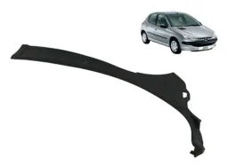 Moldura Grade Churrasqueira Lado Direito Peugeot 206 2005