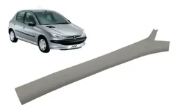 Moldura Coluna Parabrisa Esquerdo Peugeot 206 1.4 2004 2005