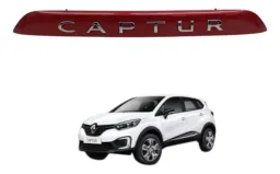 Moldura Friso Traseiro Camera Ré Renault Captur 2020 2021