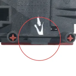 BOTÃO ALERTA TRAVA PORTAS RENAULT MEGANE SCENIC 2006 2013