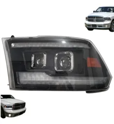 Farol Globo Duplo Esquerdo Dodge Ram 2500 2015 a 2018