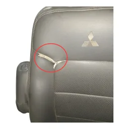 BANCO MOTORISTA EM COURO PAJERO GLS-B 1992 A 2000 RASGADO