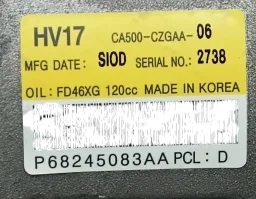 Compressor Ar Cond Rampage Compass Commander 2.0 Gas 2024/.