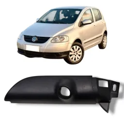 Moldura retrovisor interno esquerdo Volkswagen Fox 2004 2010