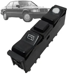 Botao vidro eletrico trava porta mercedes 190D 240D esquerdo