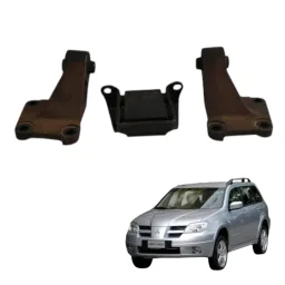 Jogo Suporte Diferencial Traseiro Airtrek 2.4 2003 A 2008