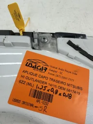 Aplique Capo Traseiro Mitsubishi Outlander 2014 Á 2015