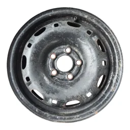 Roda Aço Aro 14" 5 Furos Fox Polo Cód 6Q0601 027.H