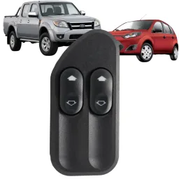 Botão Vidro Eletrico Ford Fiesta/ecosport/ranger Duplo