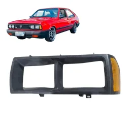 Moldura Farol Duplo Esquerdo Passat Pointer 1983 1985 1988