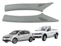 Par Moldura Coluna Parabrisa Vw Saveiro Gol Voyage 2009 2020