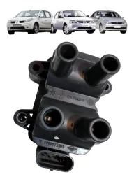 Bobina Ignição Sandero Logan Symbol 1.6 8v 2008 a 2017 UZAD0
