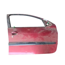 Porta Dianteira Direita Peugeot 206-207 1999/15 (vermelho)