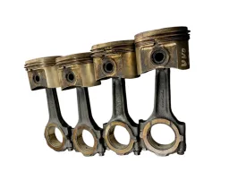 Kit 4 Pistão Biela Uno Fire 2000 2005 Gasolina