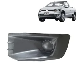 Moldura Farol Milha Esquerdo VW Gol Saveiro G6 2013 2016