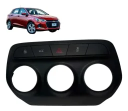 Moldura Comando Ar Condicionado Gm Onix E Onix Plus 2020/25