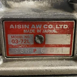 CAIXA CÂMBIO AUTOMÁTICO MITSUBISHI 03-72L