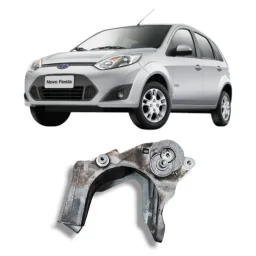 Suporte bomba direção hidráulica Ford Fiesta 2014 hatch