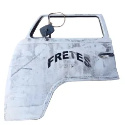 Porta Diant Esquerda VW Kombi retrov 1983/96 c/ det (branco)