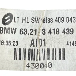 CIRCUITO LANTERNA TRASEIRA ESQUERDA BMW X3 2004 A 2006