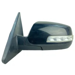 RETROVISOR ESQUERDO KIA SORENTO 2010 A 2013 PRETO C/ SETA