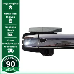 MAÇANETA EXTERNA TRASEIRA DIREITA NISSAN KICKS 2017 A 2025