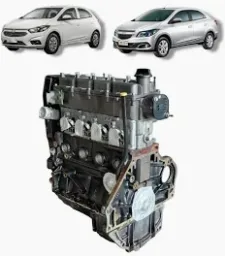 Motor Cobalt Onix Prisma 1.4 8v Flex 2013 a 2019 106cv